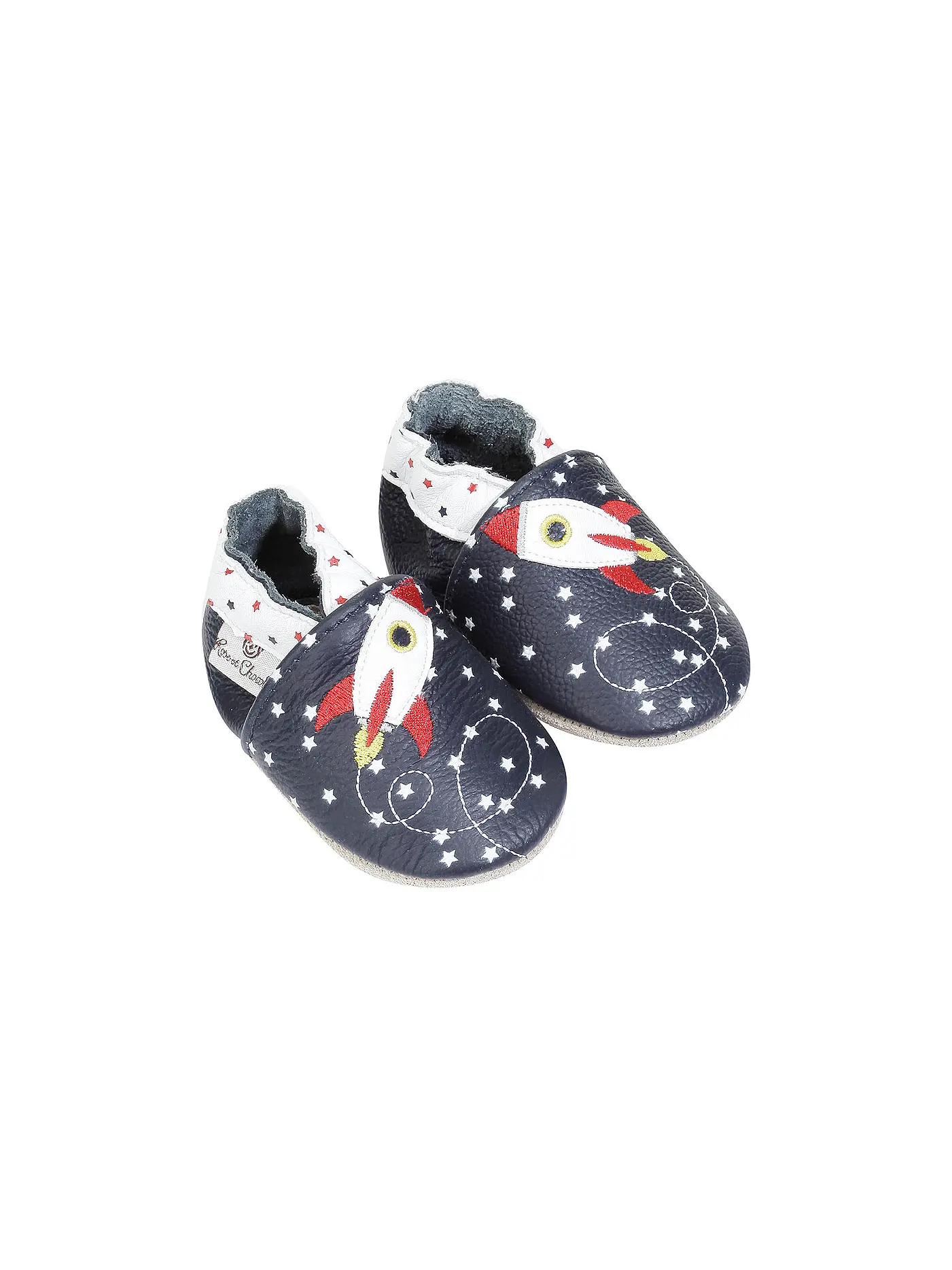 ROSE ET CHOCOLAT | Baby Krabbelschuhe Rocket Star | 